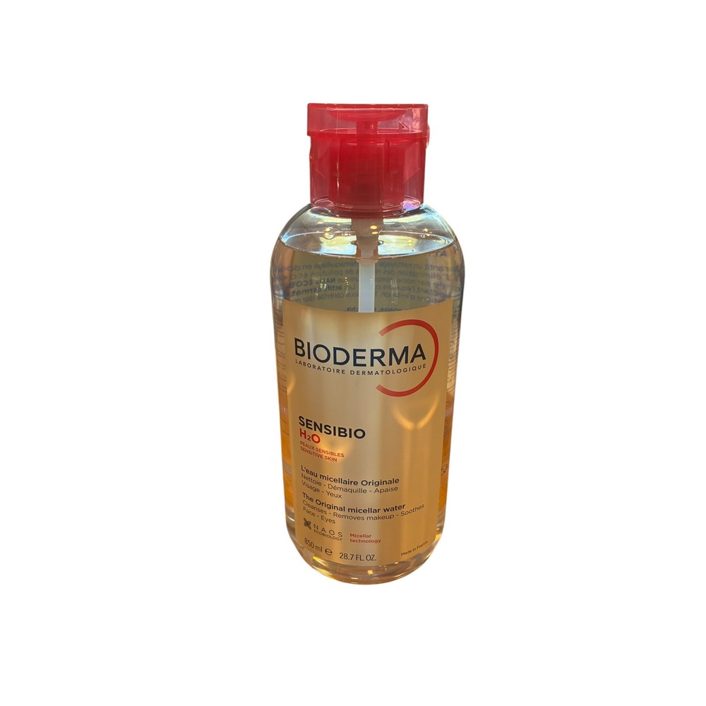 Bioderma Sensibio H2O Micellar Water JUMBO 28.7oz Sensitive Skin‎ Makeup Remover